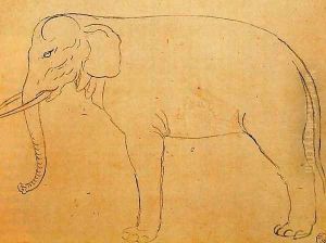 Drawing of an elephant