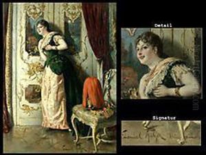 Lauschen An Der Tur by Emanuel Spitzer