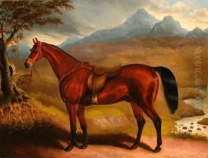 A Portrait Of T.e. Freeman's Samron by Samuel Spode
