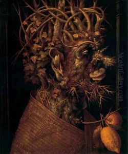 The Winter 5 by Giuseppe Arcimboldo