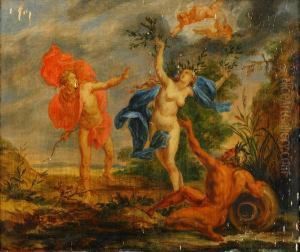 Midas Dom - Apollon Och Daphne - 2 St by Jean-Jacques Spoede