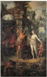 Venus Dans La Forge De Vulcain by Jean-Jacques Spoede