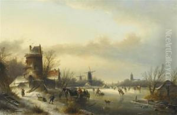 Winter Fun On The Ice. - view 1