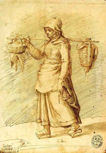 Peasant Women Going to the Market - view 1