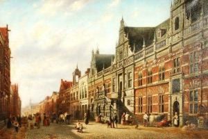 A Dutch Street Scene