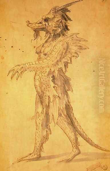 Design of a dress for Cancerbero - view 1