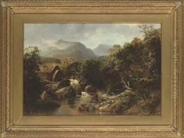 Resting By The Watermill - view 1