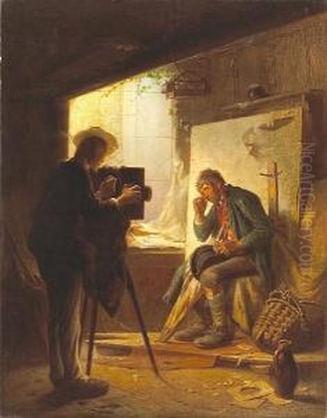 A Photographer In His Studio - view 1