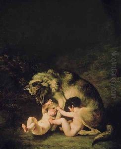 Romulus Remus And Their Nursemaid by Jacques Laurent Agasse