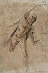Etude D'homme Elance by Bartholomaeus Spranger