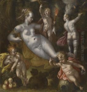 The Four Elements by Bartholomaeus Spranger