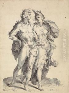 Bacchus Undceres by Bartholomaeus Spranger