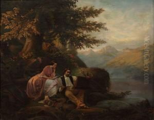 Puhkehetk by Theodor Albert Sprengel