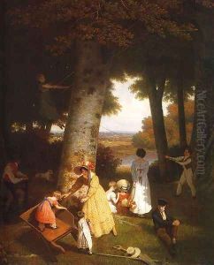 The Playground by Jacques Laurent Agasse