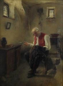 Interior Scene With Tailor