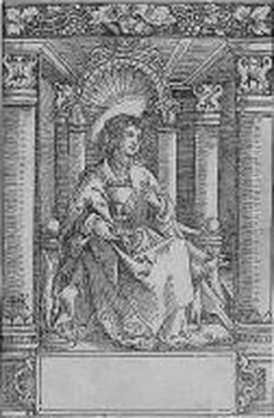 St John The Evangelist (bartsch V, 17) - view 1