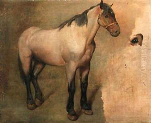Study of a bay Horse by Jacques Laurent Agasse