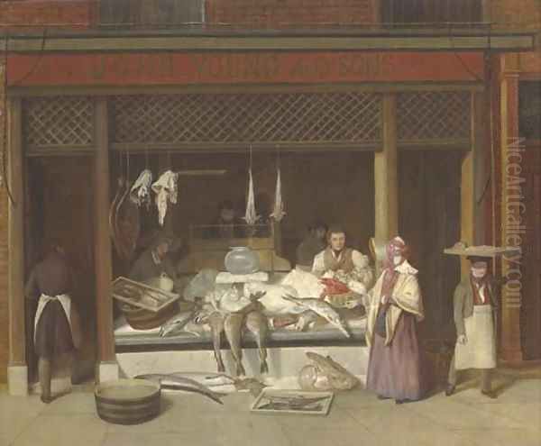 A fishmonger's shop - view 1