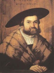 Goldsmith Jörg Zürer Of Augsburg 1531 by Christoph Amberger