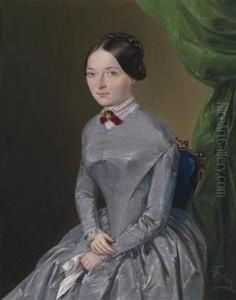 Portrait Of A Lady And Of A Gentleman by Alois Spulak