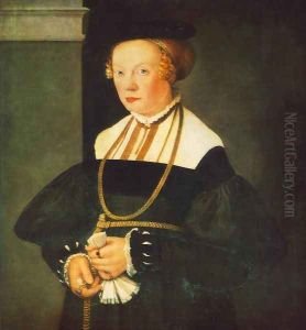Portrait Of Felicitas Seiler 1537