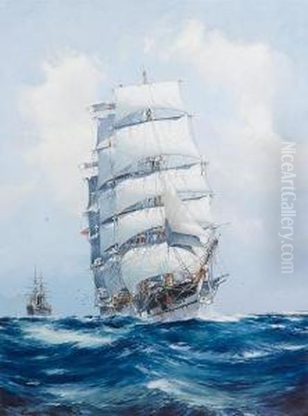 The Square-rigged Wool Clipper - view 1