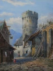 At Oberlanstein by Edwin St John