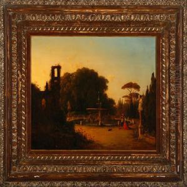 Berninis Fontana Deicavalli Marini, Villa Borghese, Rome - view 1