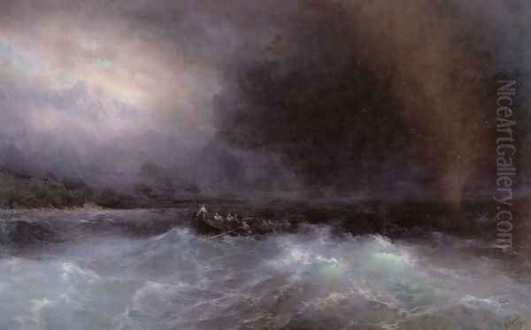 Ship At Sea - view 1