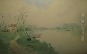 "etang De St-job". by Henri Stacquet