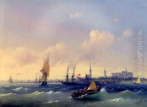 Reval (heute Tallinn) in Estland by Ivan Konstantinovich Aivazovsky