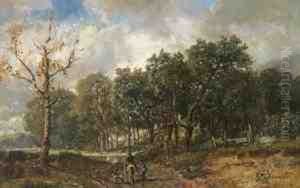 Aufziehende Gewitterstimmung by Adolf Stademann