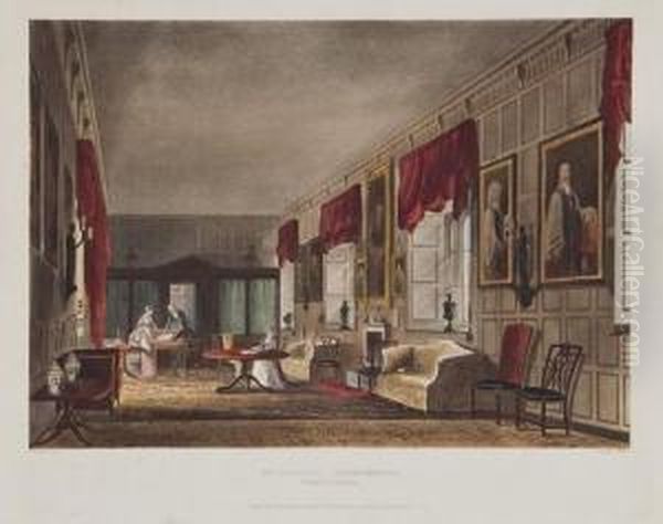 A Group Of 10 Plates From Ackermann's History Of The Colleges - view 1