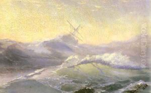 Bracing the Waves by Ivan Konstantinovich Aivazovsky