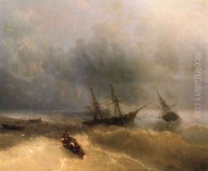 The Shipwreck by Ivan Konstantinovich Aivazovsky