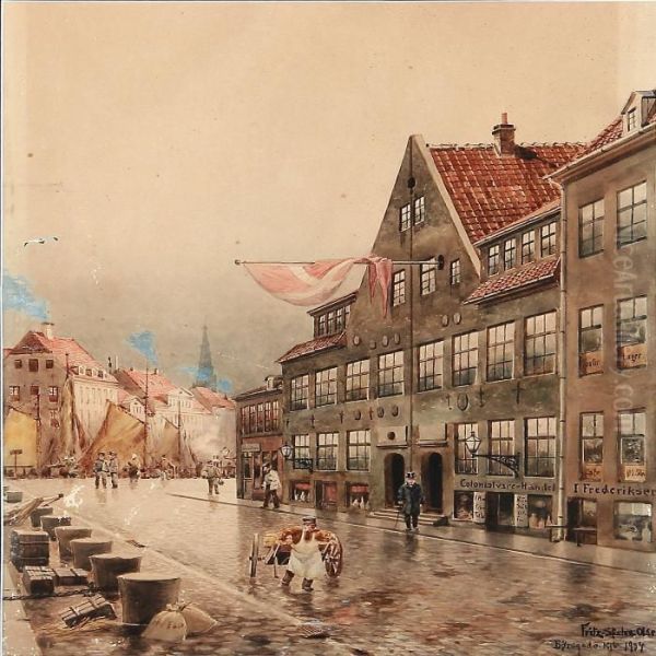 View From A Street In Copenhagen - view 1