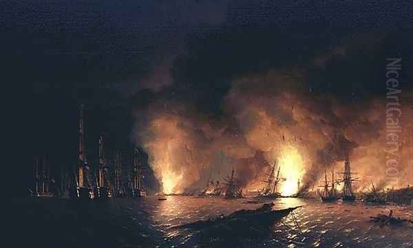 Battle of Sinope - view 1
