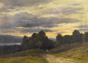 Landscape With A Rider by Balthasar, Balz Stager