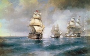 Brig Mercury Attacked by Two Turkish Ships 1892