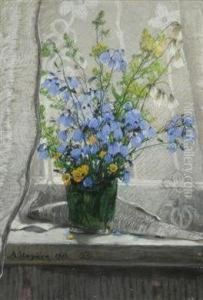 Bouquet In A Vase by Albert Stagura