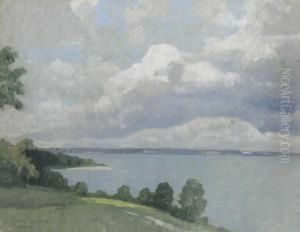 Chiemseeufer Bei Gstadt. by Albert Stagura