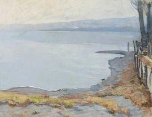 Blick Auf Eine Bucht by Albert Stagura