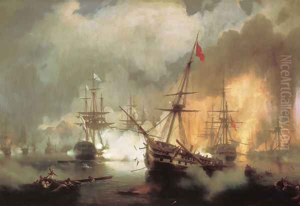 Battle of Navarino - view 1