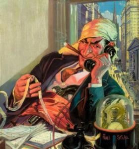 The Pirate Of Wall Street, Argosy Cover
