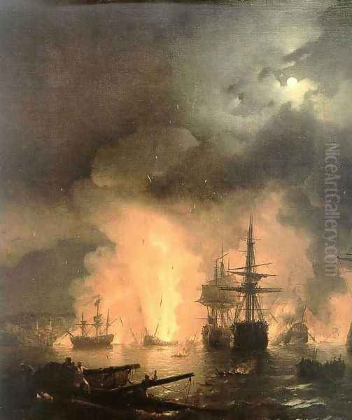 Battle of Chesma - view 1