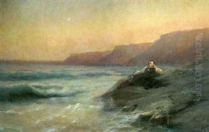 Pushkin on the seashore