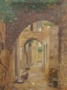 View Of A Back Street