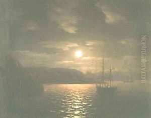 A Lunar night on the Black sea