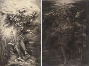 Figures In Ecstacy by Frans Stamkart