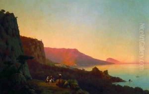 Evening in the Crimea Yalta
